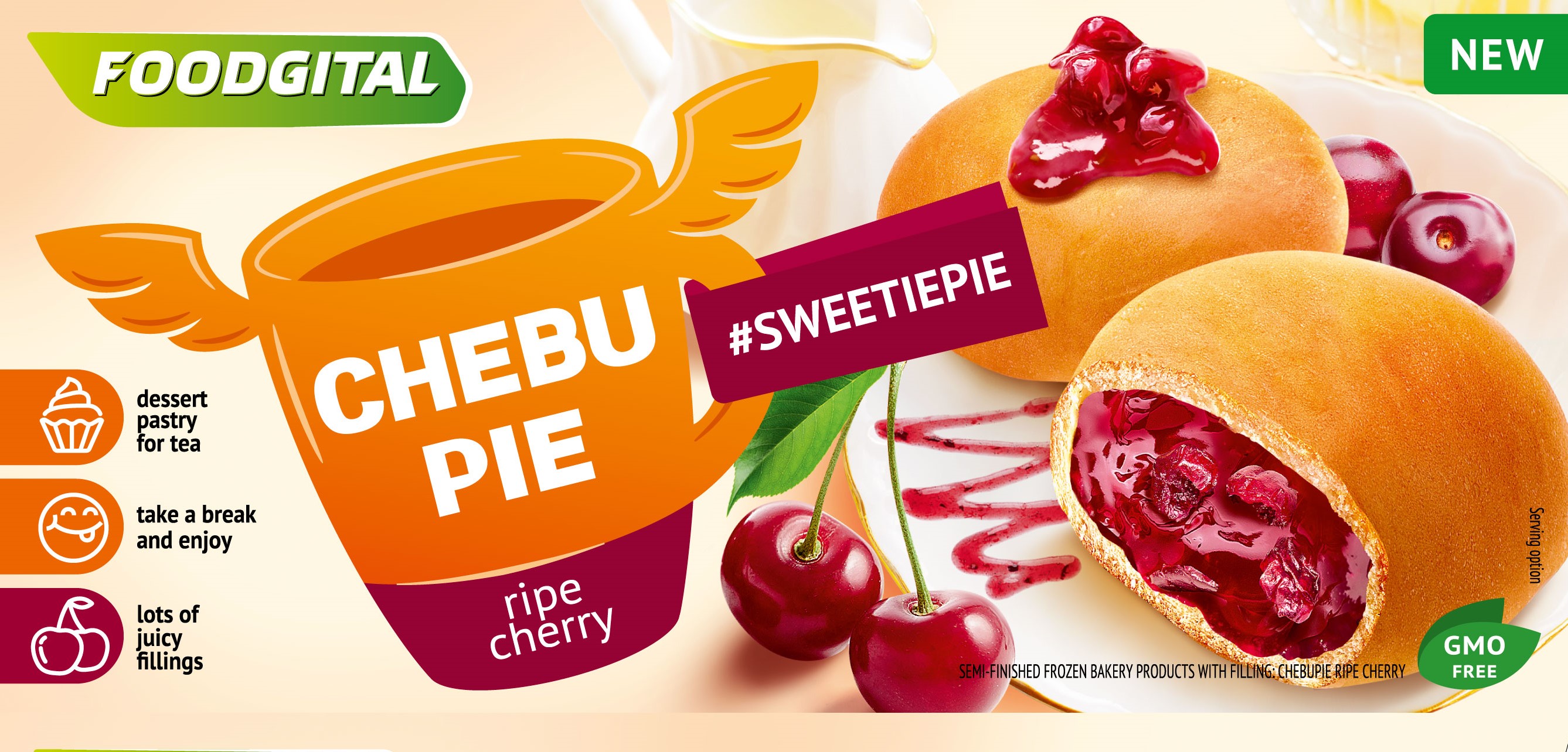 Chebupie ripe cherry