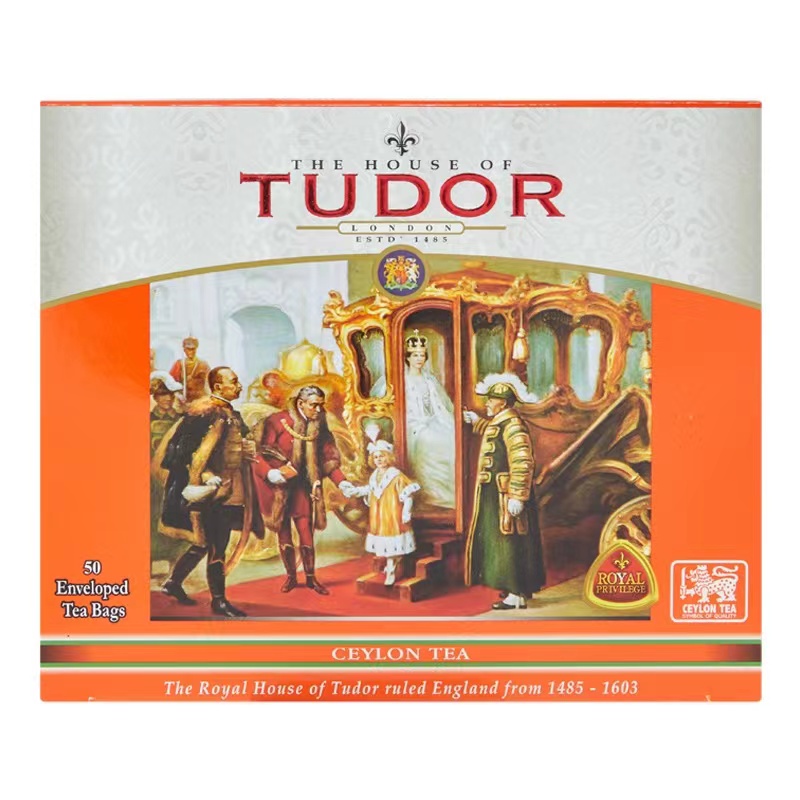 House of Tudor Black Tea 24x50x2g Pape