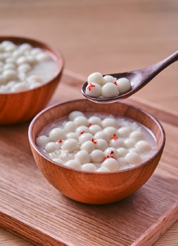 Small Rice Ball with Wine Brewed Rice