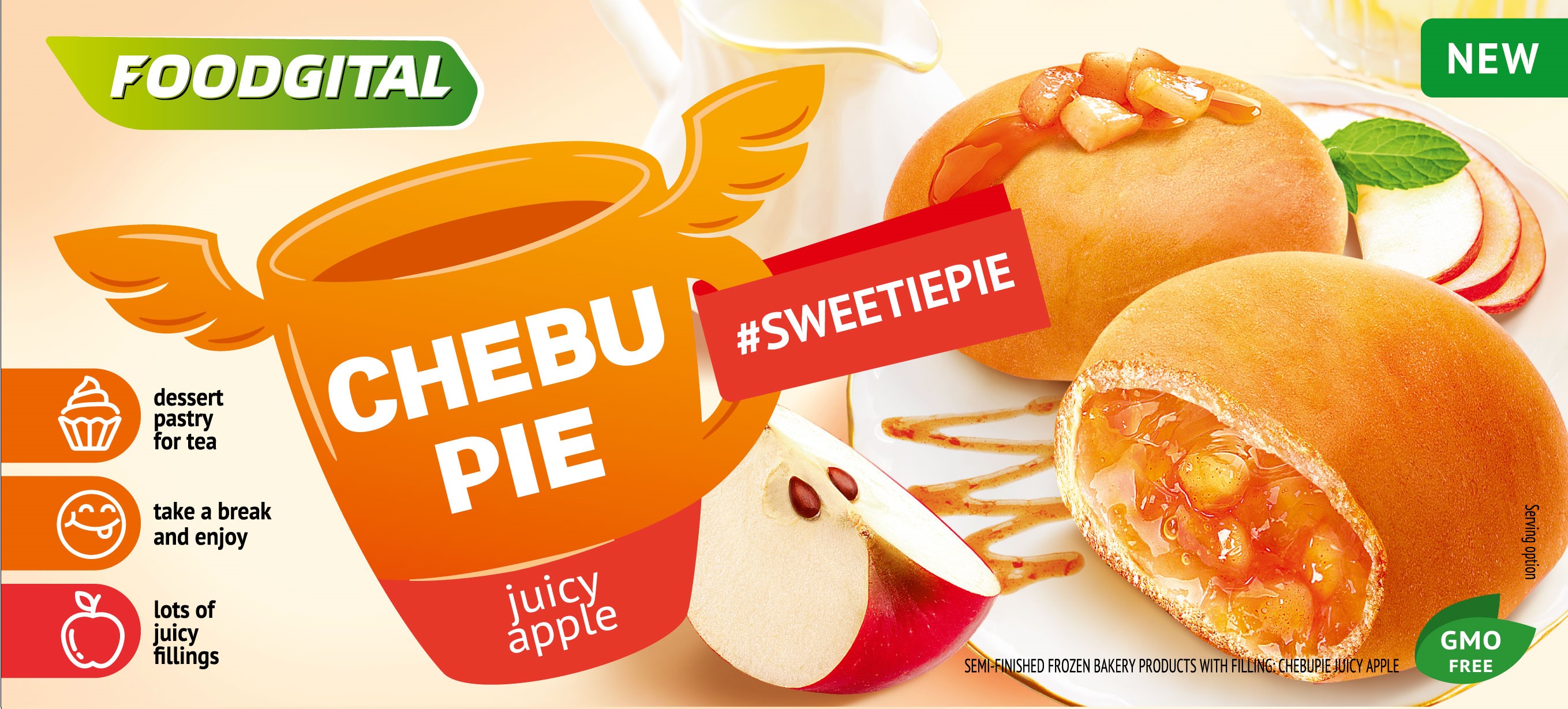 Chebupie juicy apple