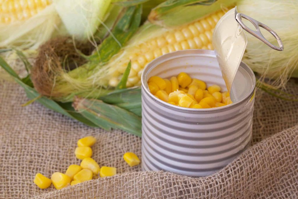 canned sweet corn