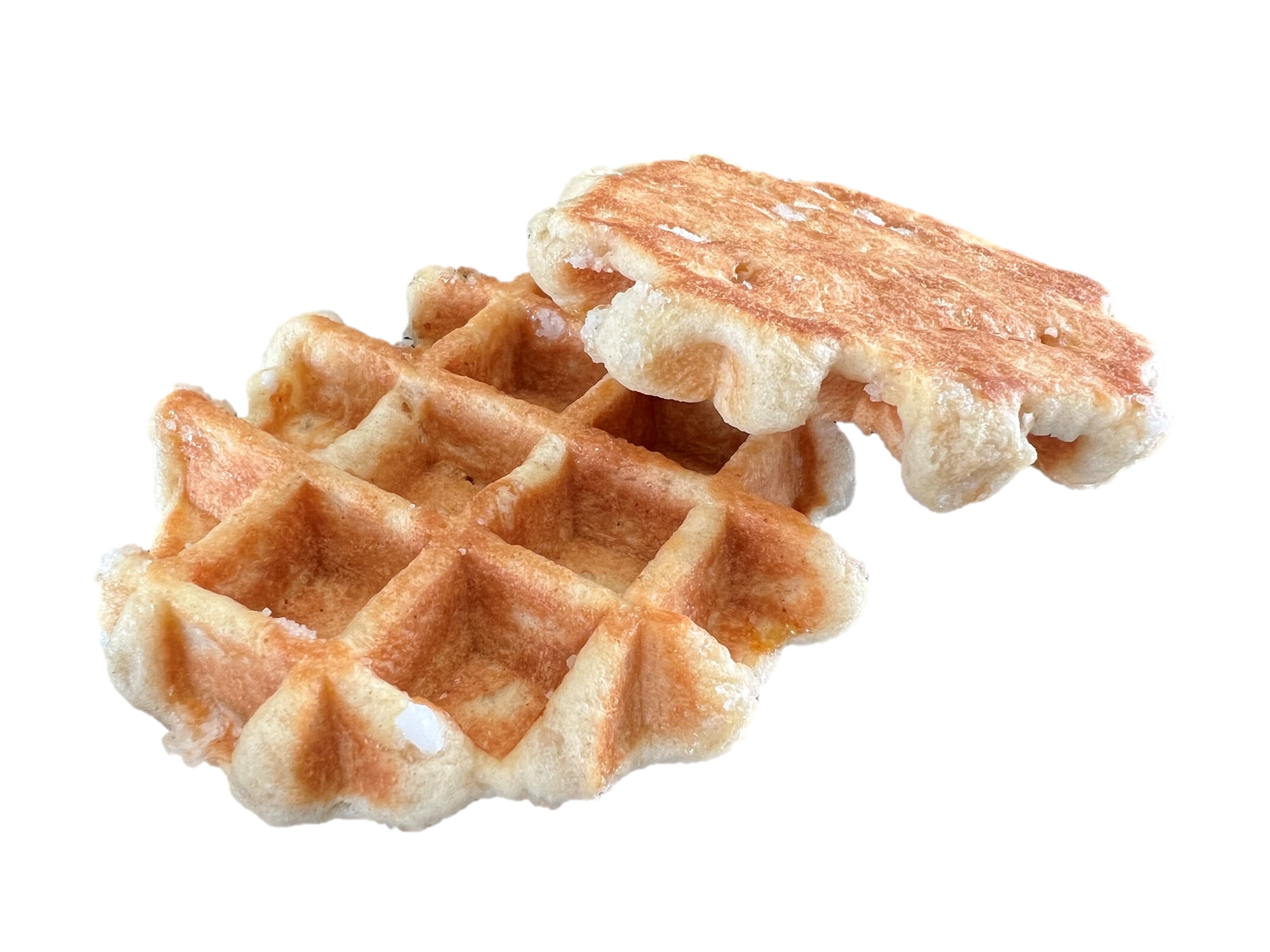 Sliced waffles