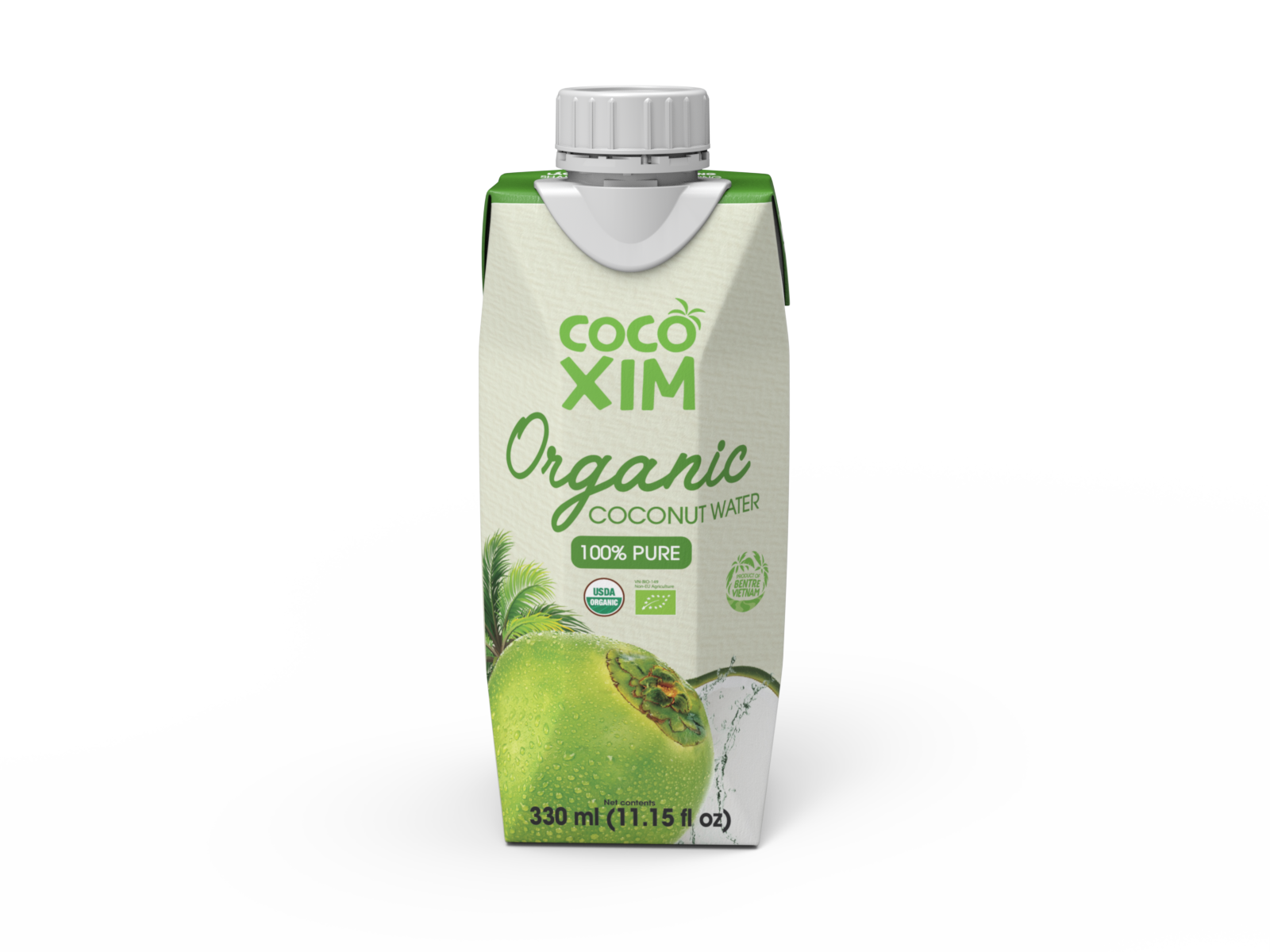 Organic coconut water 100% - 330mL